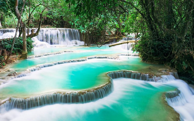 Kuang Si Waterfall